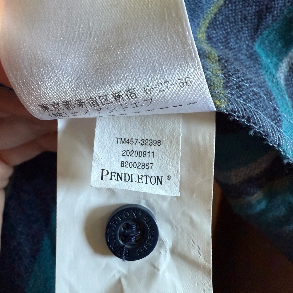 Pendleton Blue Striped Wool Jacket - image 5